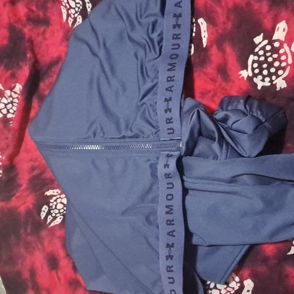 UNDER ARMOUR LOOSE ZIP UP JACKET SIZE LARGE - Picture 2 of 2